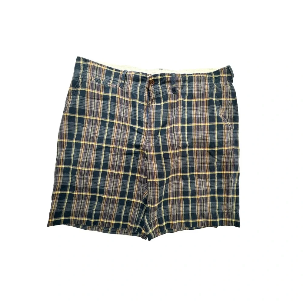 Polo by Ralph Lauren Mens Plaid Shorts Size 40 Cotton Blend‎ Casual